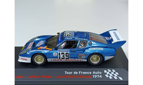 ligier js2 tour de france auto 1974 1-43 altaya 139, масштабная модель, машина, 1:43, 1/43