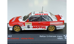 BMW M3 rallye criterium alpin 1989 1-43 altaya
