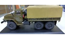 УРАЛ 43202 бортовой с тентом 1-43 аист 101012(конверсия), масштабная модель, 1:43, 1/43