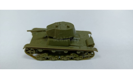 советский легкий танк Т-26 1-100 звезда 6113(собранный), масштабные модели бронетехники, scale100