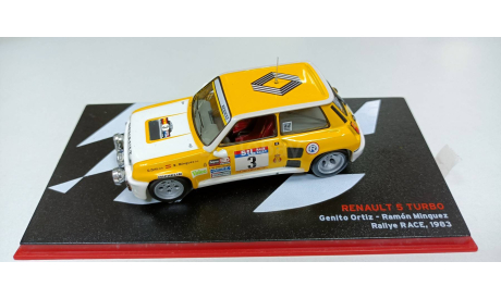 renault 5 turbo rally RACE 1983 1-43 altaya 3, масштабная модель, scale43