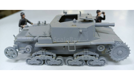 самоходное орудие М40 7518 1-35 звезда 3515(собранный), масштабные модели бронетехники, бронетехника, 1:35, 1/35