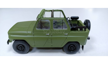 УАЗ-469Б открытый  1-43 автолегенды, масштабная модель, DeAgostini, scale43