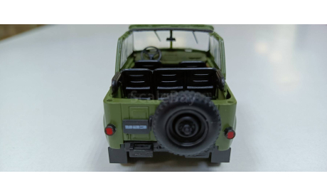 УАЗ-469Б открытый  1-43 автолегенды, масштабная модель, DeAgostini, scale43