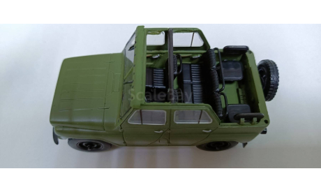 УАЗ-469Б открытый  1-43 автолегенды, масштабная модель, DeAgostini, scale43