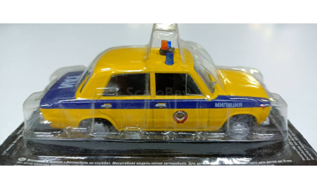 ВАЗ-2101 ГАИ 1-43 автомобиль на службе 18, масштабная модель, DeAgostini, scale43