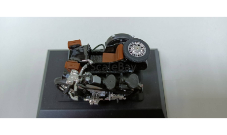 мотоцикл Zundapp KS750 1-43 cararama, масштабная модель мотоцикла, scale43