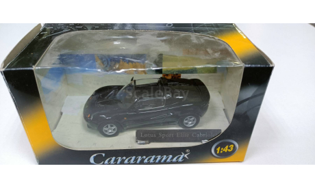 lotus sport elise cabriolet 1-43 cararama, масштабная модель, scale43