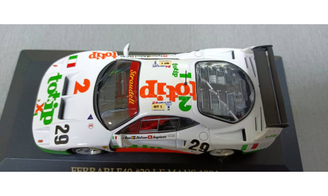 ferrari F40 1994 1-43 IXO FER010, масштабная модель, 1:43, 1/43