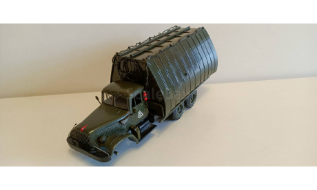 КРАЗ 2М понтонно мостовой парк ПМП 1-43(конверсия), масштабная модель, 1:43, 1/43