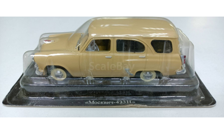москвич-423Н 1-43 автолегенды 20(гос.номера), масштабная модель, DeAgostini, 1:43, 1/43