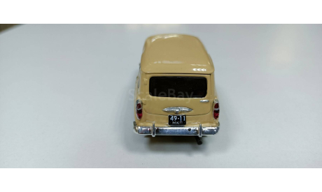 москвич-423Н 1-43 автолегенды 20(гос.номера), масштабная модель, DeAgostini, 1:43, 1/43
