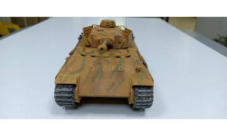 командирская бергерпантера с башней от танка Т-4Н 1-35 АСМ(собранный), масштабные модели бронетехники, scale35