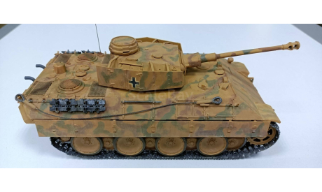 командирская бергерпантера с башней от танка Т-4Н 1-35 АСМ(собранный), масштабные модели бронетехники, scale35
