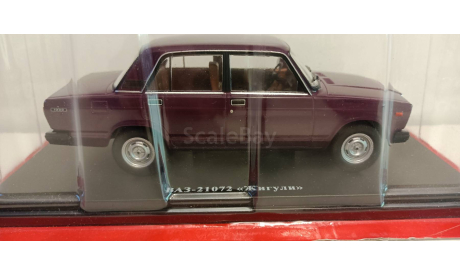 ваз-21072 жигули 1-24 hachette collections 69 А, масштабная модель, 1:24, 1/24