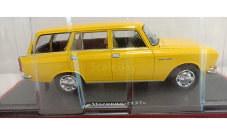 москвич-2137 1-24 hachette 75 А, масштабная модель, hachette collections, 1:24, 1/24