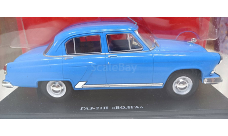 газ 21и волга 1 24 hachette 1 А, масштабная модель, DeAgostini, 1:24, 1/24