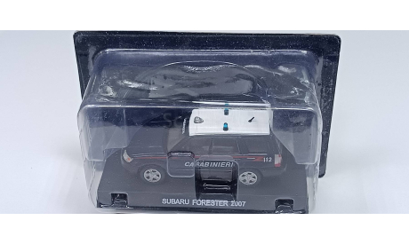 SUBARU FORESTER 2007 1-43 полицейские машины мира 03, масштабная модель, 1:43, 1/43