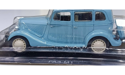 ГАЗ-М1 1-43 автолегенды 1936-1941г бирюзовый