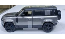 land rover defender 2022г 1-24 burago 21101, масштабная модель, BBurago, scale24