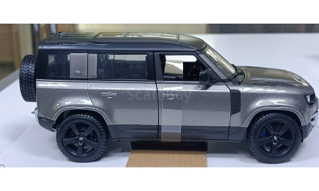 land rover defender 2022г 1-24 burago 21101, масштабная модель, BBurago, scale24