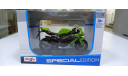 мотоцикл kawasaki ninja ZX-10R 1-18 MAISTO 39300, масштабная модель мотоцикла, scale18