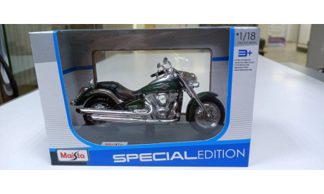 мотоцикл kawasaki vulcan 1-18 MAISTO 39300, масштабная модель мотоцикла, 1:18, 1/18
