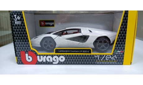 LAMBORGHINI COUNTACH LPI 800-4 1-24 BBURAGO 21102, масштабная модель, 1:24, 1/24