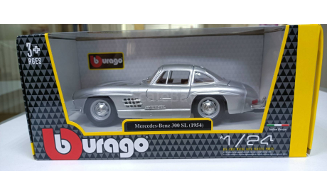 MERCEDES DENZ 300SL 1954 1-24 BBURAGO 22023, масштабная модель, Mercedes-Benz, 1:24, 1/24
