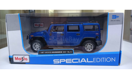 ХАММЕР Н2 2003 1-24 MAISTO 31231, масштабная модель, Hummer, 1:24, 1/24