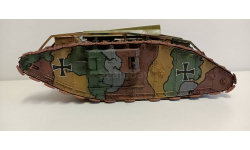 WWI HEAVY BATTLE TANK MARK IV (MALE) 1-35 Takom(собранный)А