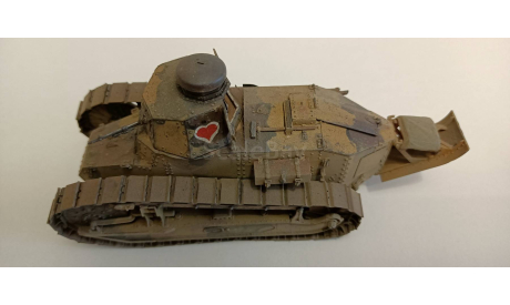 легкий танк French FT-17 1-35 Meng(собранный)А, масштабные модели бронетехники, бронетехника, 1:35, 1/35