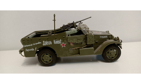M3A1 ’White Scout Car’ 1-35 Hobby Boss(собранная)А, масштабные модели бронетехники, бронетехника, 1:35, 1/35