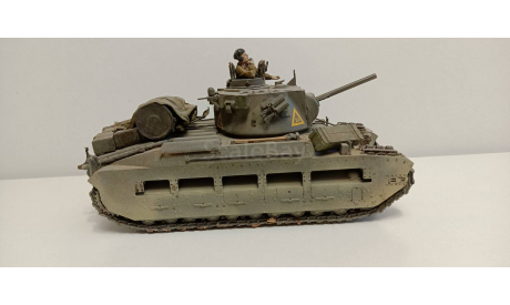 Infantry Tank Matilda Mk.III/IV 1-35 Tamiya+гуси+бронко(собранный)А, масштабные модели бронетехники, scale35, бронетехника