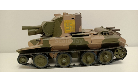 немецкий танк БТ-42 восточный экспресс 1-35 (собранный)А, масштабные модели бронетехники, бронетехника, TAMIYA, 1:35, 1/35
