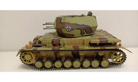 Flakpanzer IV ’Wirbelwind’ 1-35 Academy(собранный)А, масштабные модели бронетехники, scale35, бронетехника
