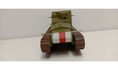 British medium tank Mk.A Whipet 1-35 Meng(собранный)А, масштабные модели бронетехники, бронетехника, 1:35, 1/35