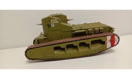 British medium tank Mk.A Whipet 1-35 Meng(собранный)А, масштабные модели бронетехники, бронетехника, 1:35, 1/35