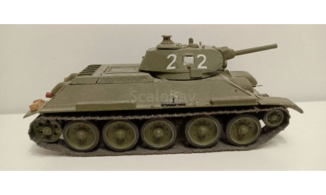 Т-34 обр.1940(поздняя) 1-35 MSD(собранный)А, масштабные модели бронетехники, бронетехника, 1:35, 1/35