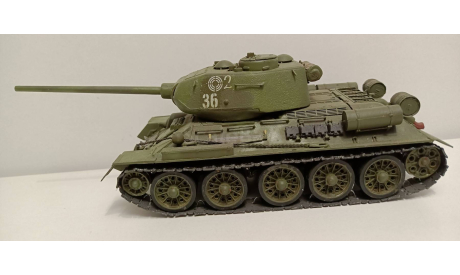 Т-34-85 1-35 MSD(собранный)А, масштабные модели бронетехники, scale35, бронетехника