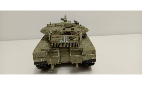 Merkava Mk.3 1-35 MENG(собранный)А, масштабные модели бронетехники, scale35, бронетехника