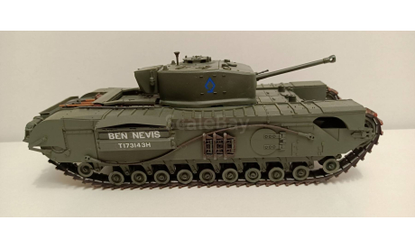 British Infantry Tank Mk.IV Churchill Mk.VII 1-35 Tamiya(собранный)А, масштабные модели бронетехники, бронетехника, 1:35, 1/35