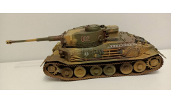 Porsche Tiger Panzerkampfwagen VI(P) German Heavy Tank 1-35 Dragon(собранный)А