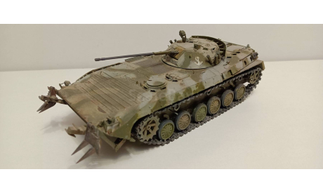 БМП-2Д 1-35 звезда(собранный), масштабные модели бронетехники, scale35, бронетехника