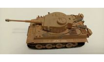 танк тигр-1 1-72 звезда(собранный), масштабные модели бронетехники, бронетехника, 1:72, 1/72