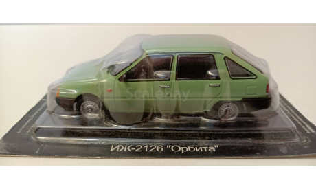ИЖ-2126 орбита 1-43 автолегенды 60, масштабная модель, 1:43, 1/43
