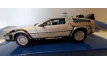 DE LOREAN DMC12 ’Back to Future 2’ (из к/ф’Назад в будущее 2’) 1983 1-24 welly 22441, масштабная модель, машина, 1:24, 1/24