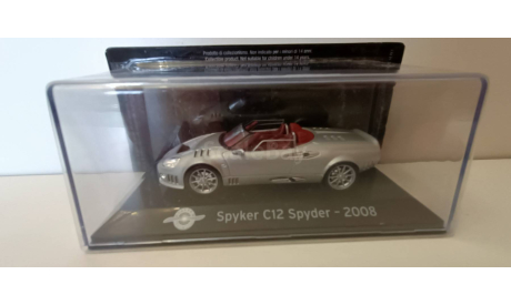 SPYKER C12 Spyder 2008 Silver 1-43 ALTAYA SUP041, масштабная модель, машина, 1:43, 1/43