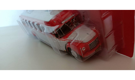 автобус VOLVO B 375 SWEDEN 1957 Red/White 1-43 ALTAYA  BC095, масштабная модель, 1:43, 1/43