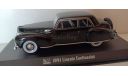 LINCOLN Continental 1941 (из к/ф ’Крёстный отец’) 1-43 GREENLIGHT 86507, масштабная модель, 1:43, 1/43